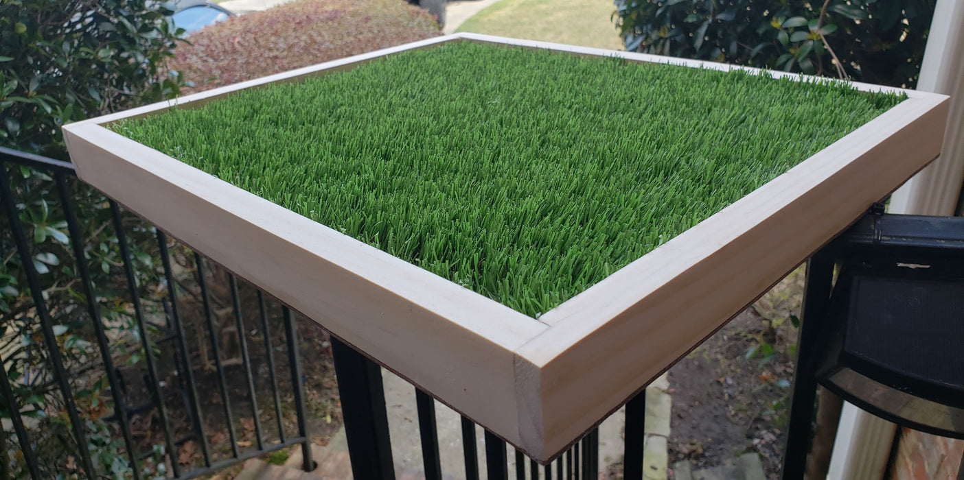 Grassy "Feel" Sensory Board | Artificial Turf Tactile Panel