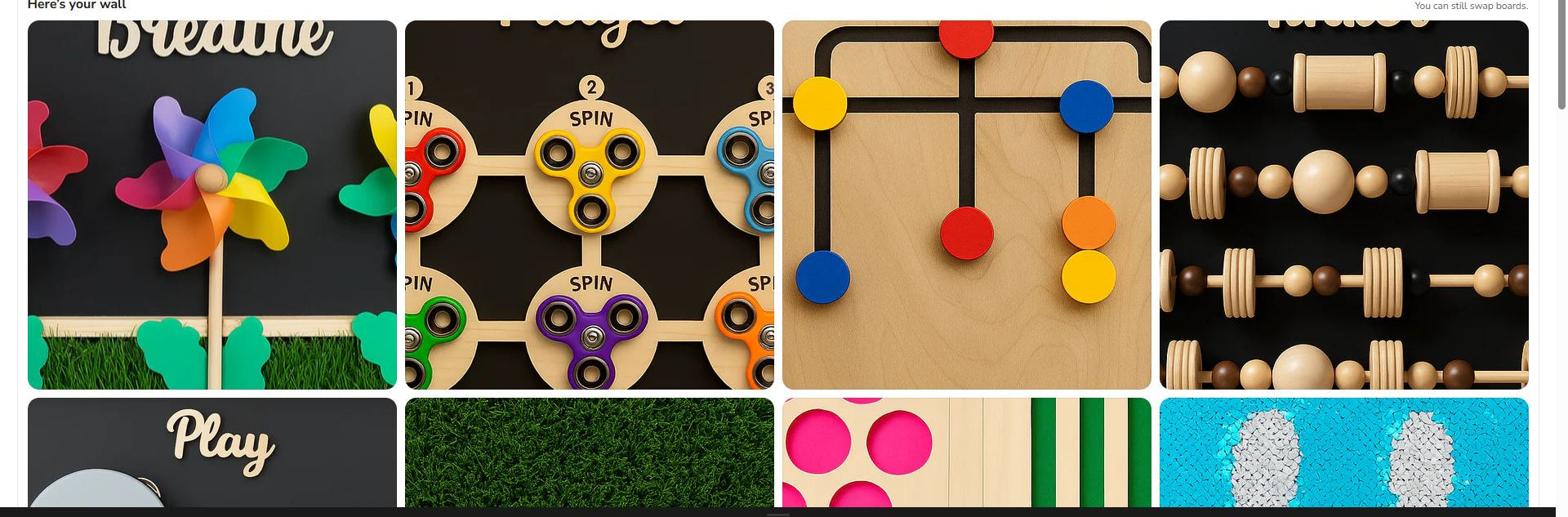 Sensory Crafters boards