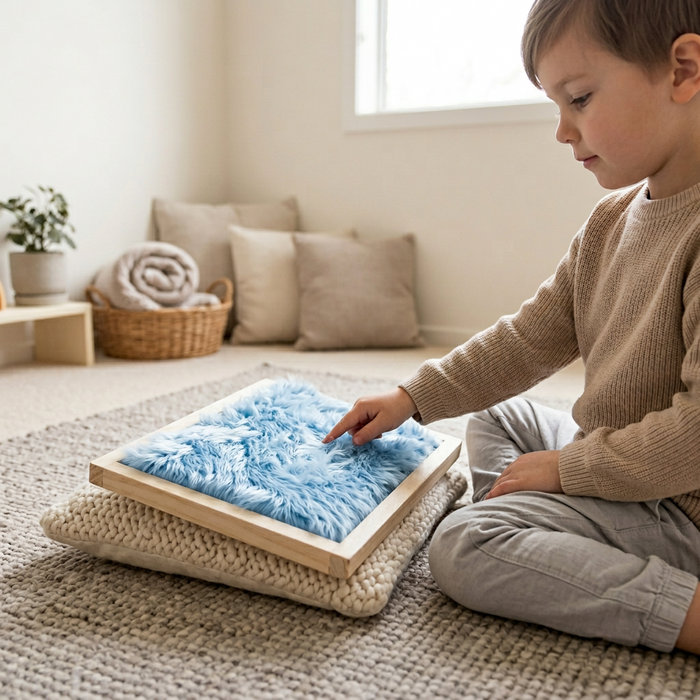 Classroom Sensory Kit – 6 Handmade Mini Sensory Boards for Classrooms, Therapy & Calm Spaces