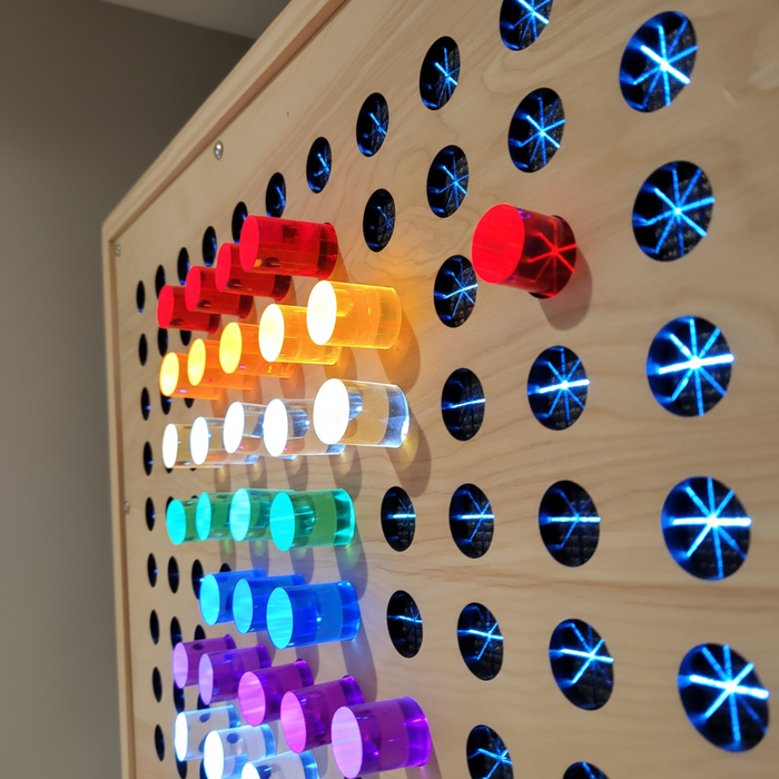 Giant 28-Inch LED Pegboard Giant Lite Brite